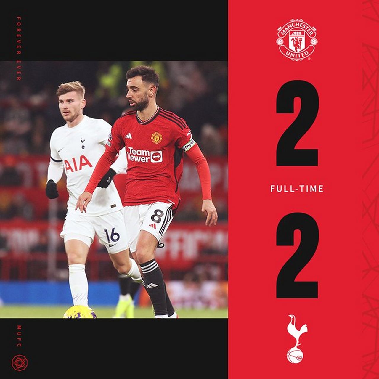 关于热刺战平曼联,双方争夺平局的信息 关于热刺战平曼联,双方争夺平局的信息