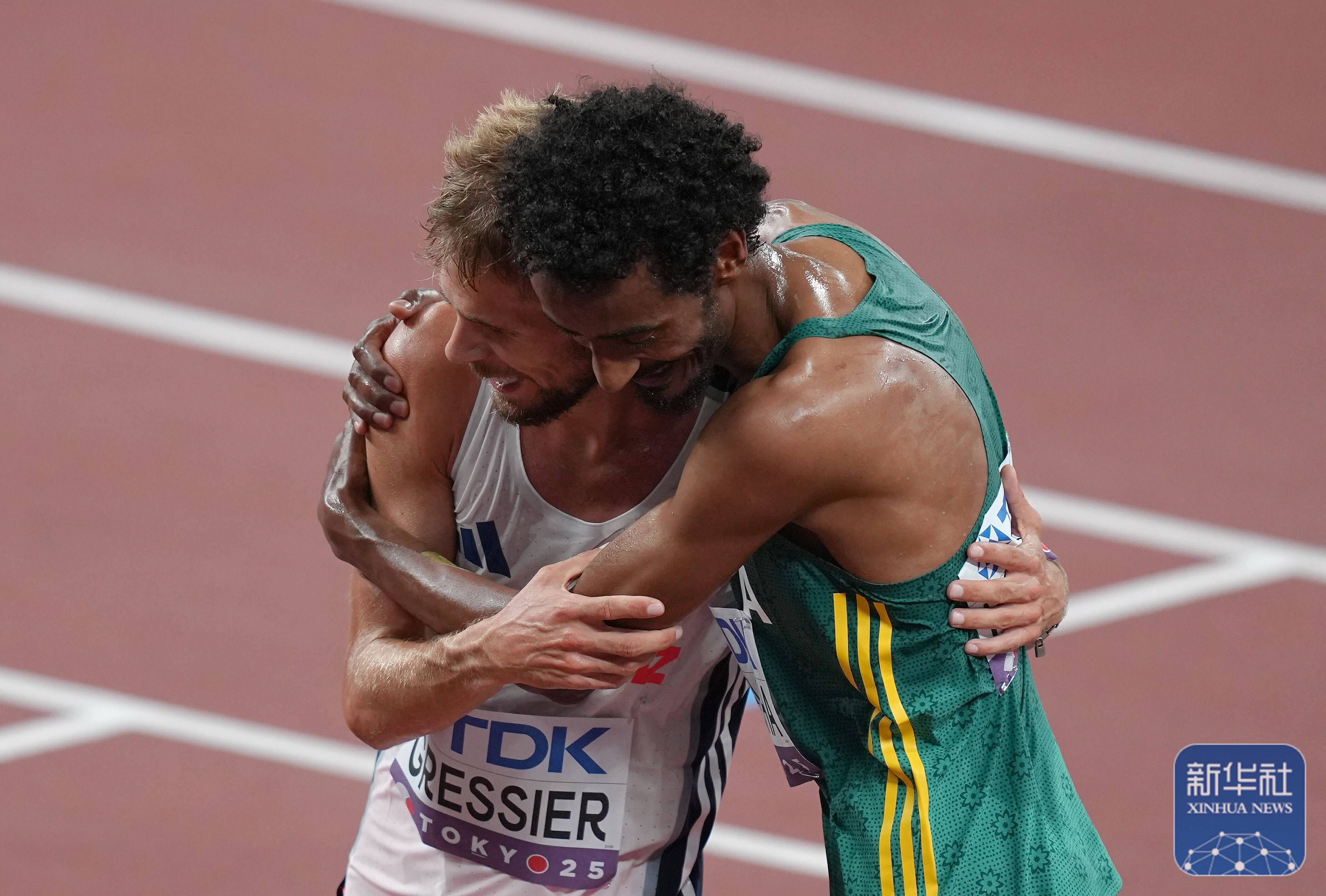 田径比赛俄罗斯选手夺得冠军