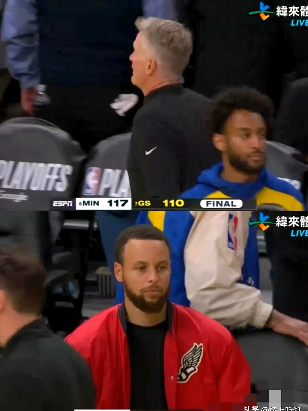 勇士主场失利,库里努力表现不足 勇士主场失利,库里努力表现不足