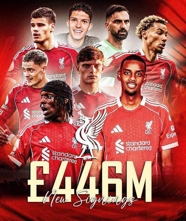 包含利物浦签下德国足球联赛尖兵，引援令人期待的词条